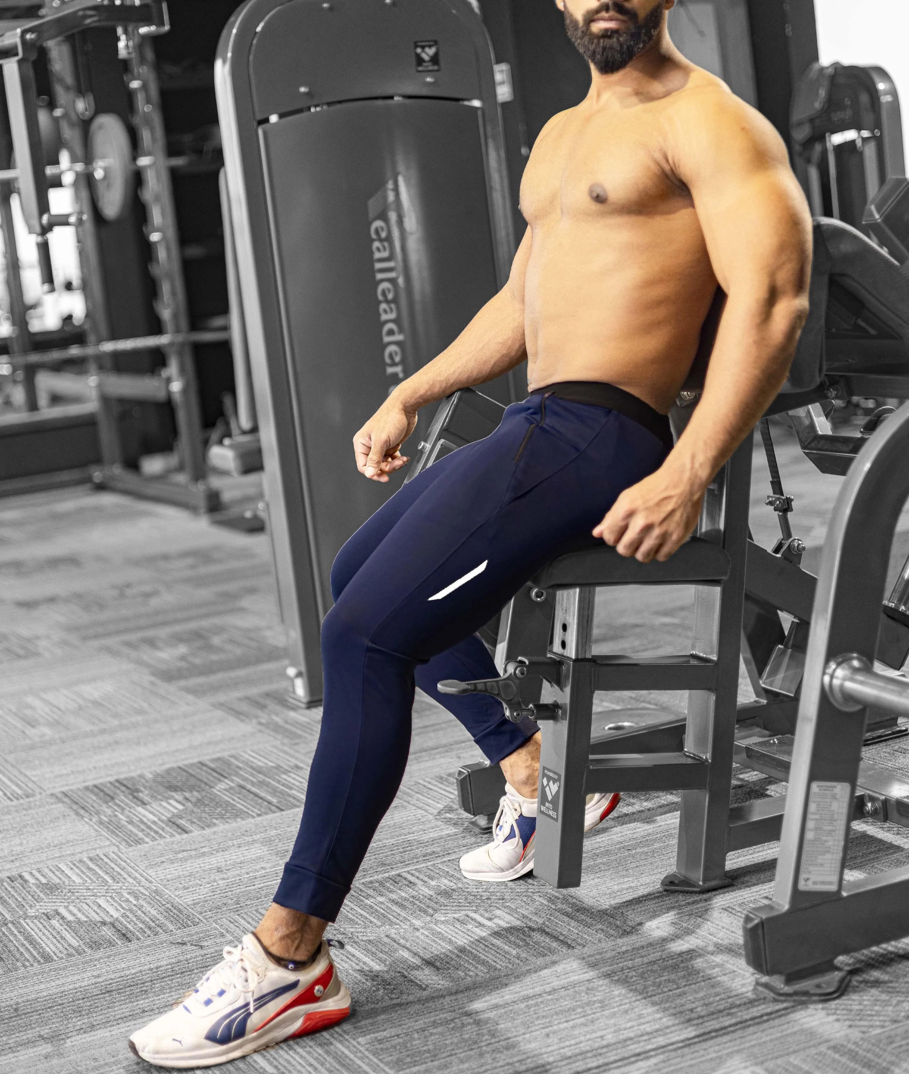 101 Perfection GymX Joggers: Navy Blue