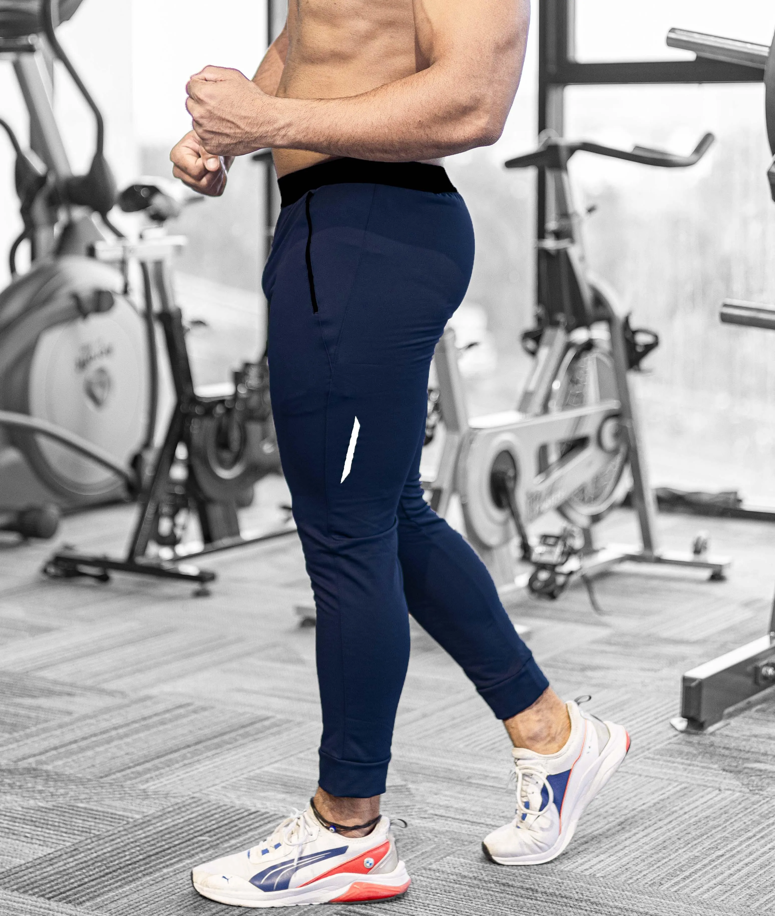 101 Perfection GymX Joggers: Navy Blue