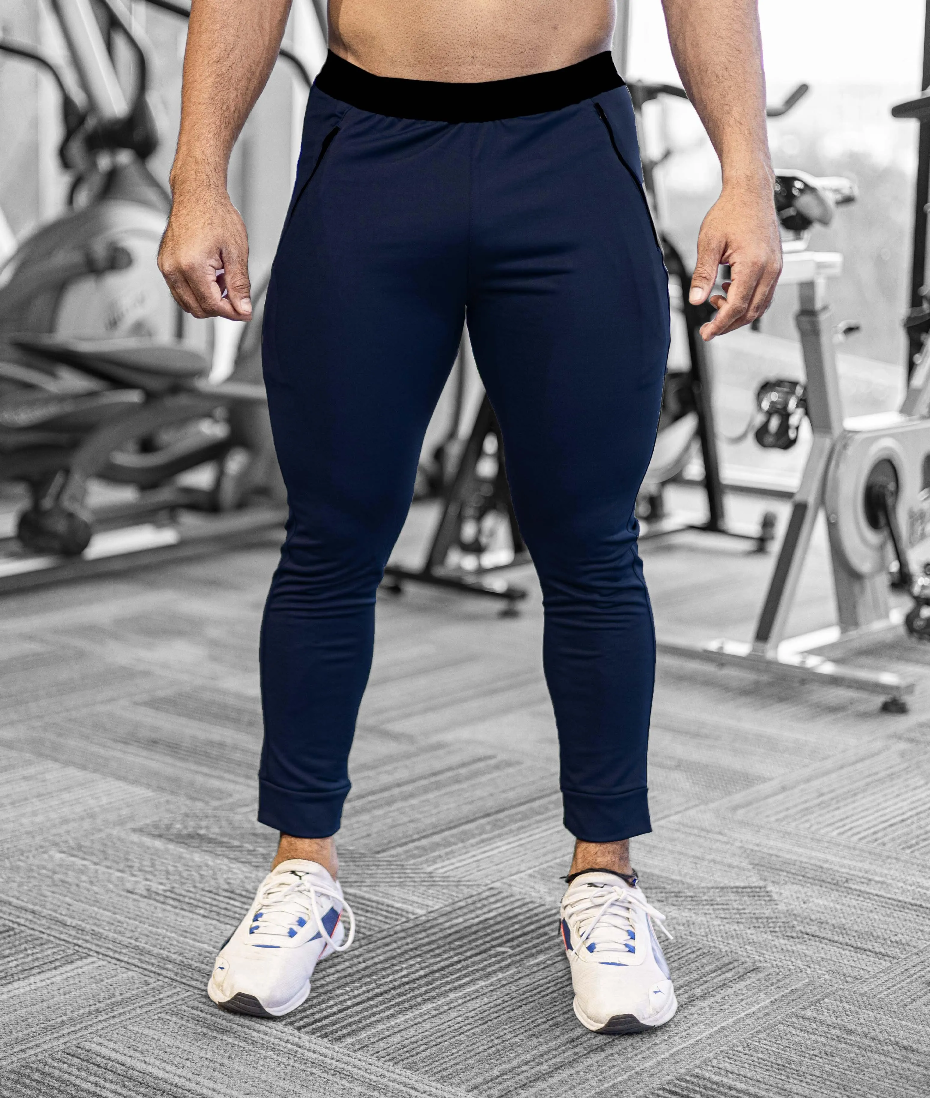 101 Perfection GymX Joggers: Navy Blue