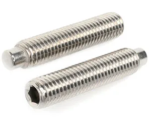 1/4-20 UNC X 5/8 SOCKET SET SCREW 1/2 DOG POINT ASME B18.3 A2 STAINLESS STEEL