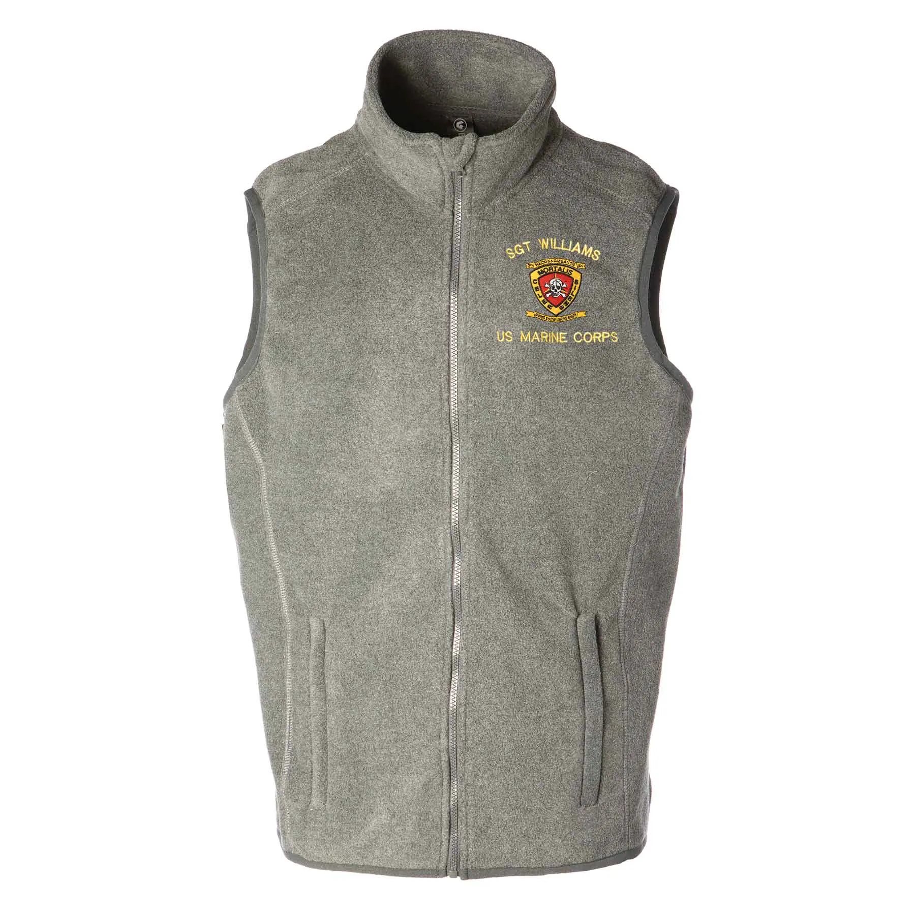 3rd Recon Battalion Embroidered Fleece Vest