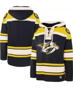 '47 Men's NHL Nashville Predators Superior Lacer Pullover Hoodie