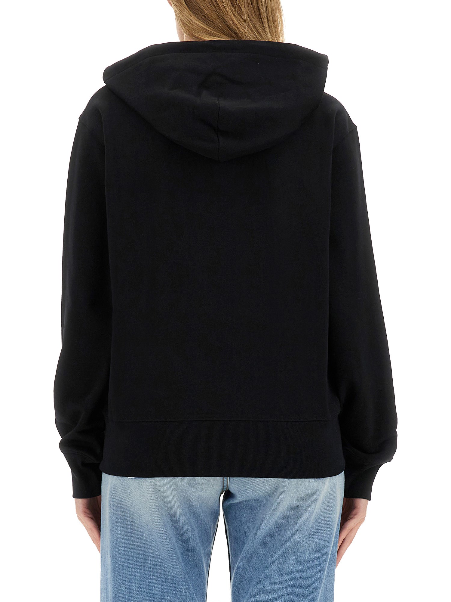 ACNE STUDIOS    SWEATSHIRT WITH FACE PATCH