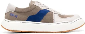 Ader Error colour-block panel low-top sneakers Grey