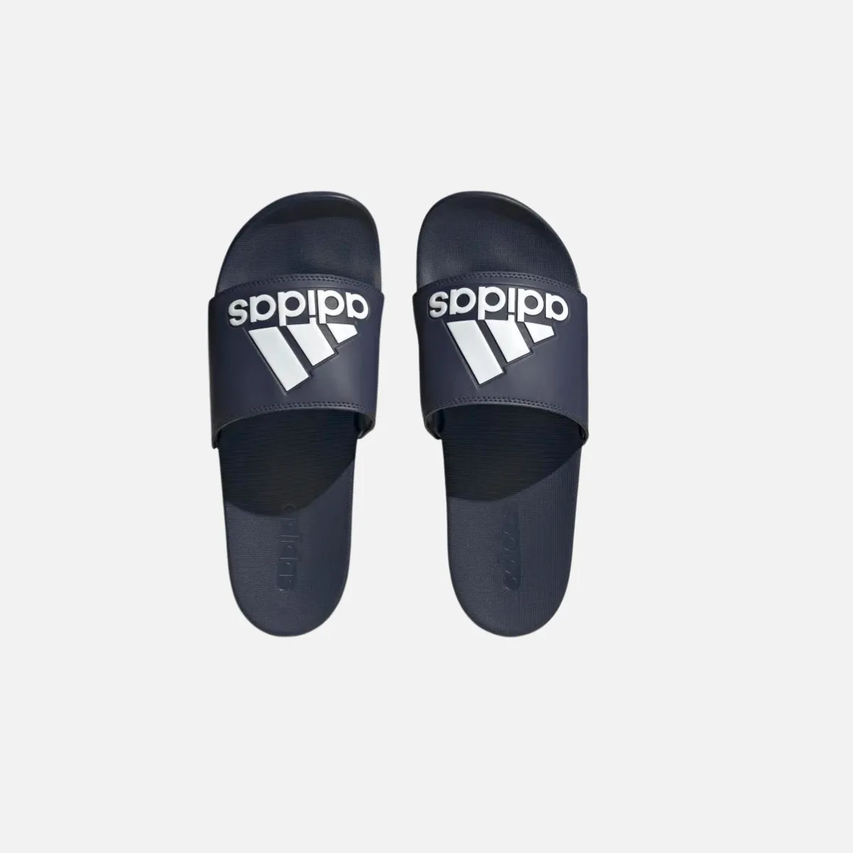 Adidas Adilette comfort slides - Cloud White/Shadow Navy