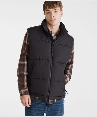 Aeropostale Heavyweight Quilted Puffer Vest