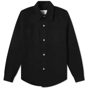 AMI Denim OvershirtBlack