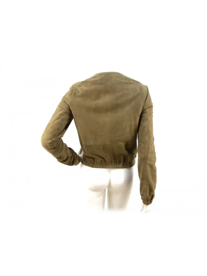 Annarita N Bomber Suede women's jacket