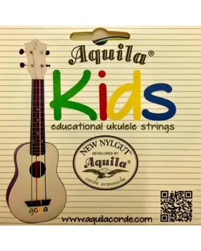 AQUILA KIDS EDUCATIONAL UKULELE STRING SET