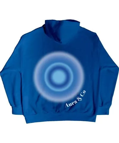 Aura & Co Women's Blue Evil Eye Aura Hoodie