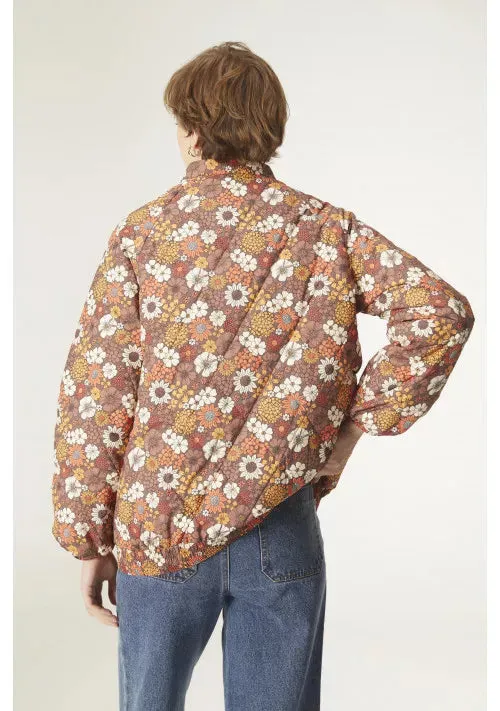 Autumn Floral Bomber Jacket