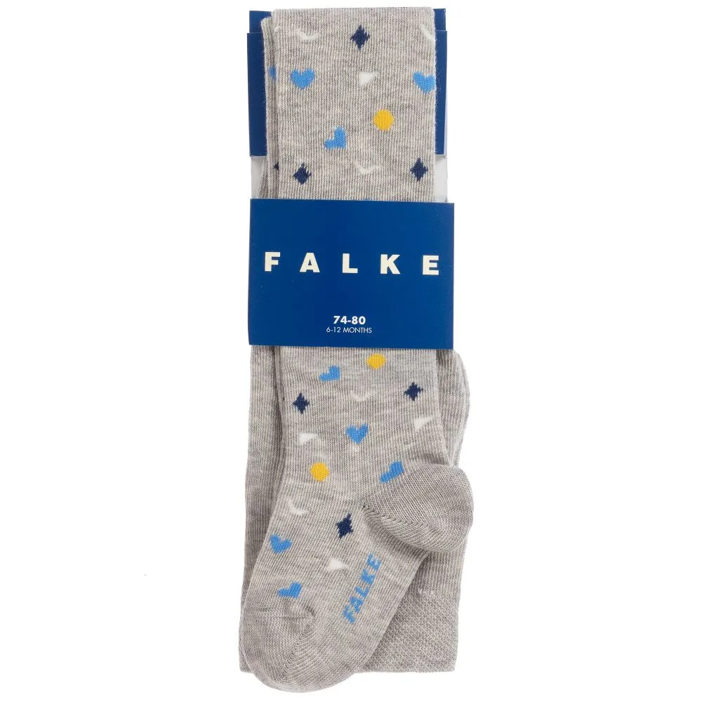 Baby Grey Cotton Tights