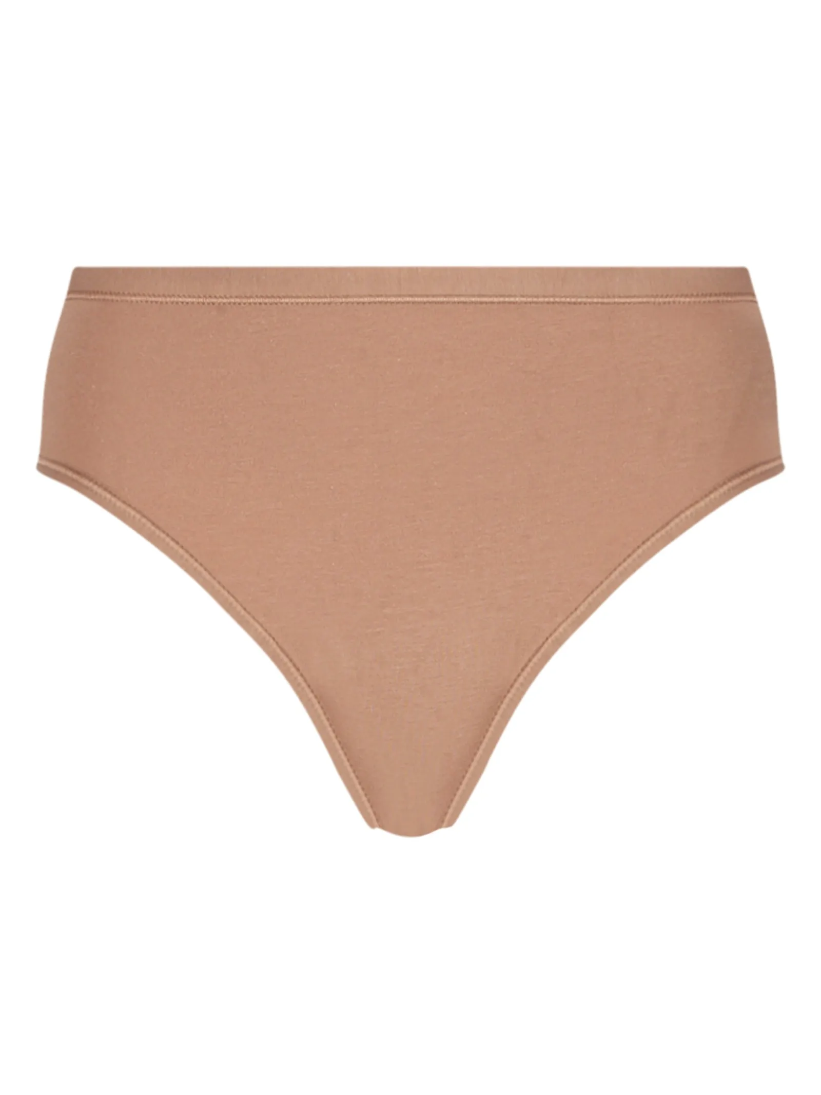 beYOUtiful - Slip alto in cotone elasticizzato extra fine - Nougat Bipack