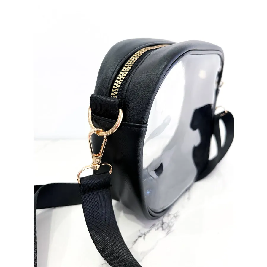 Black Clear Stadium Crossbody Bag - ETA 4/19