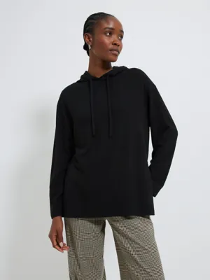 Black Soft Touch Hoodie | Women | George at ASDA