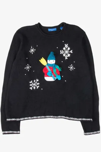 Black Ugly Christmas Pullover 53858