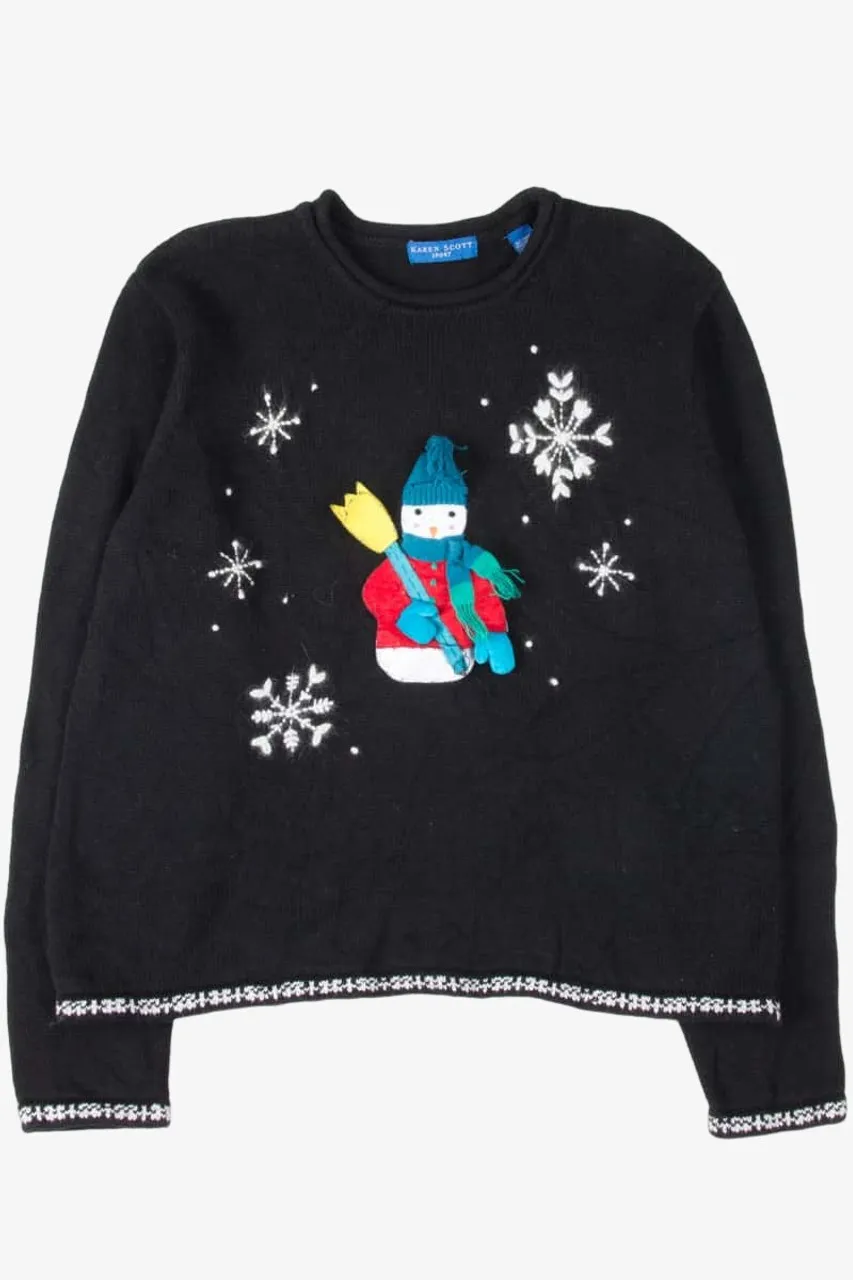 Black Ugly Christmas Pullover 53858