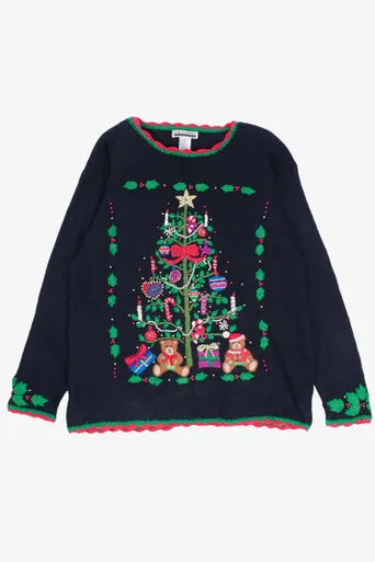 Black Ugly Christmas Pullover 54429