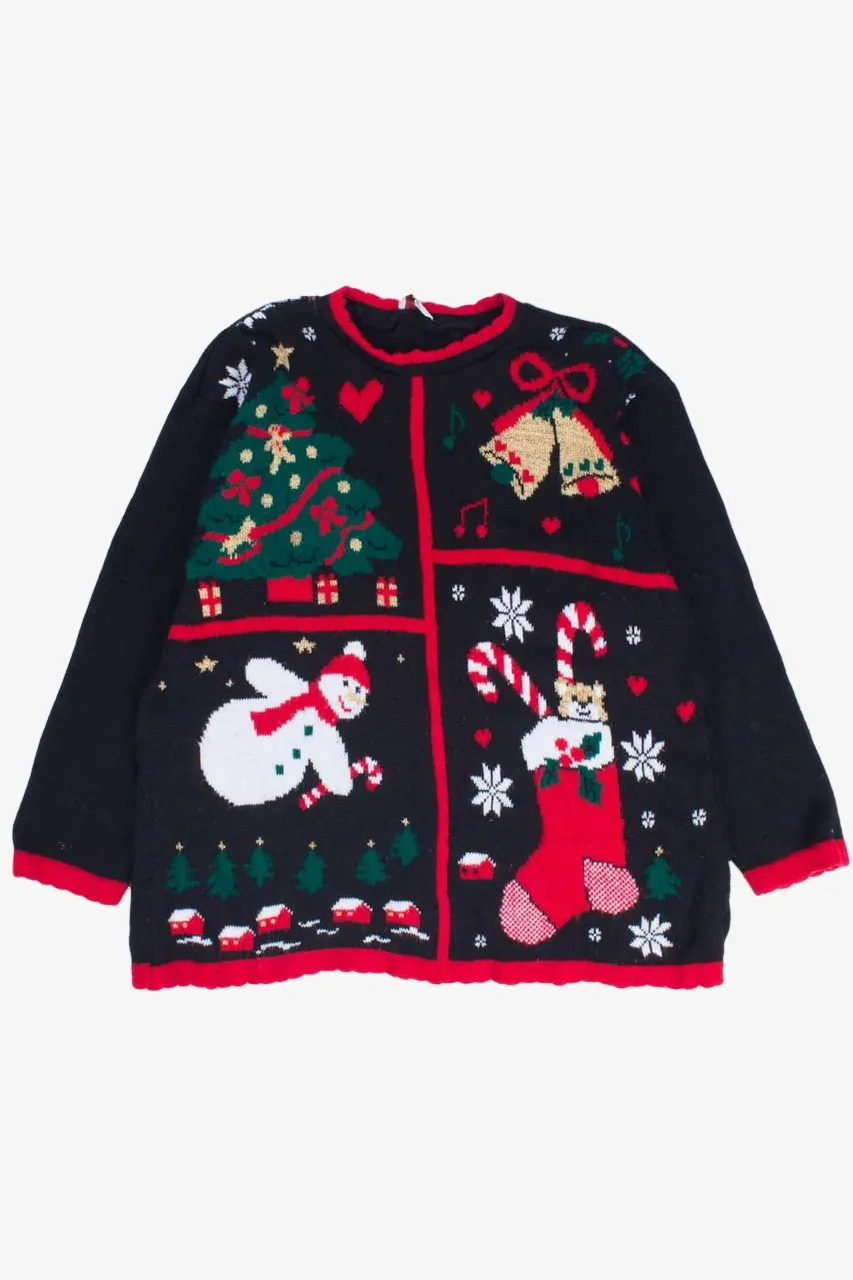 Black Ugly Christmas Pullover 54513