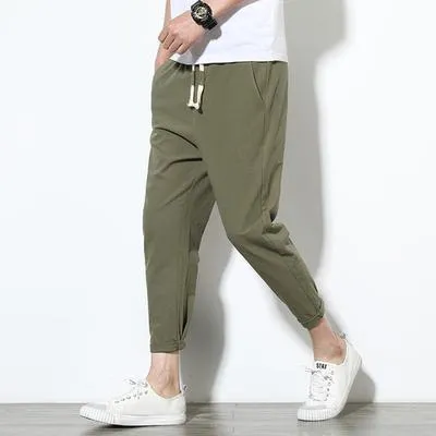 BROOKLYN Linen Joggers