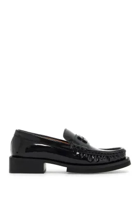 butterfly logo loafers S2635 BLACK