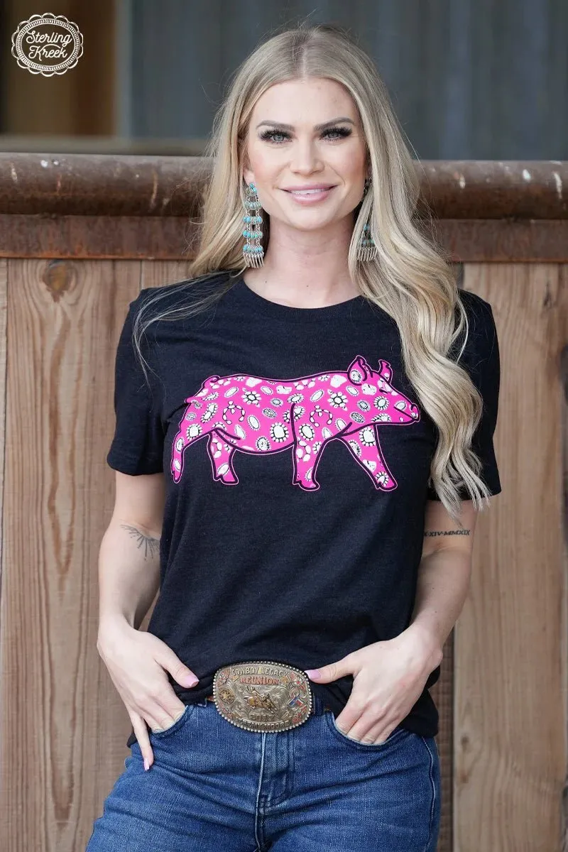 Concho Pig Tee