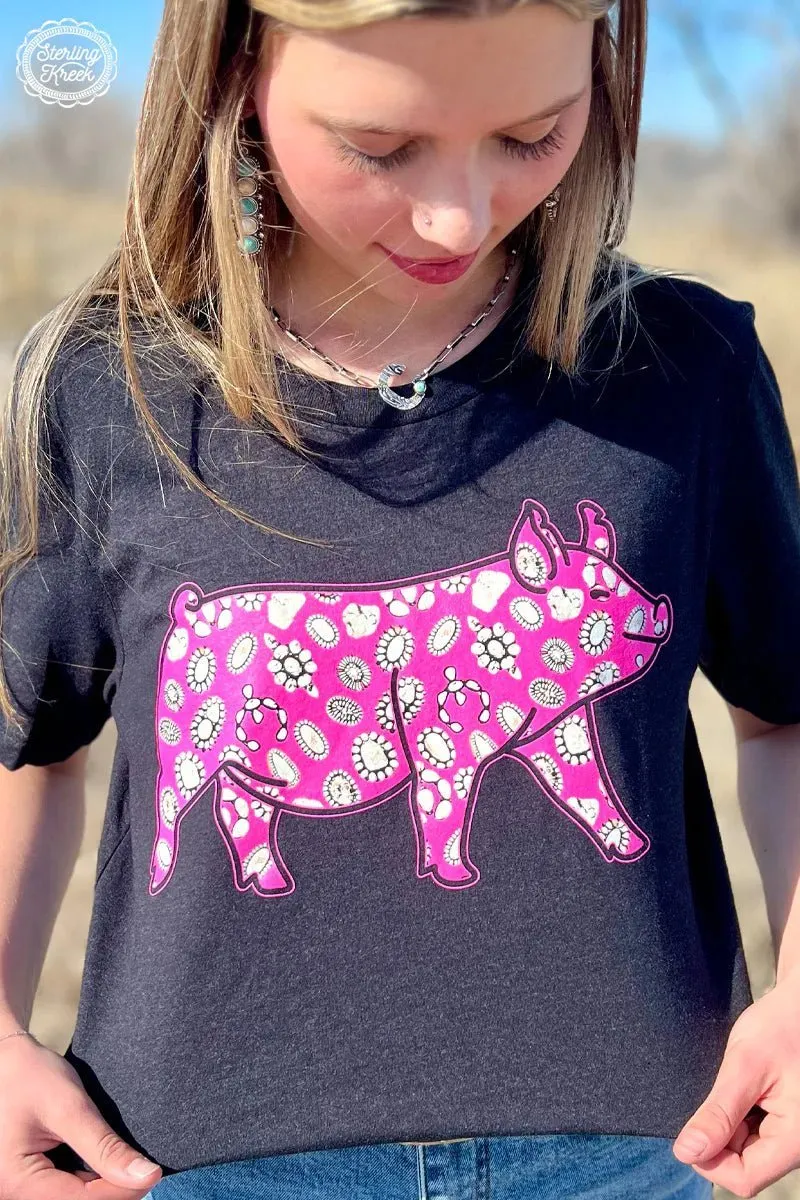 Concho Pig Tee