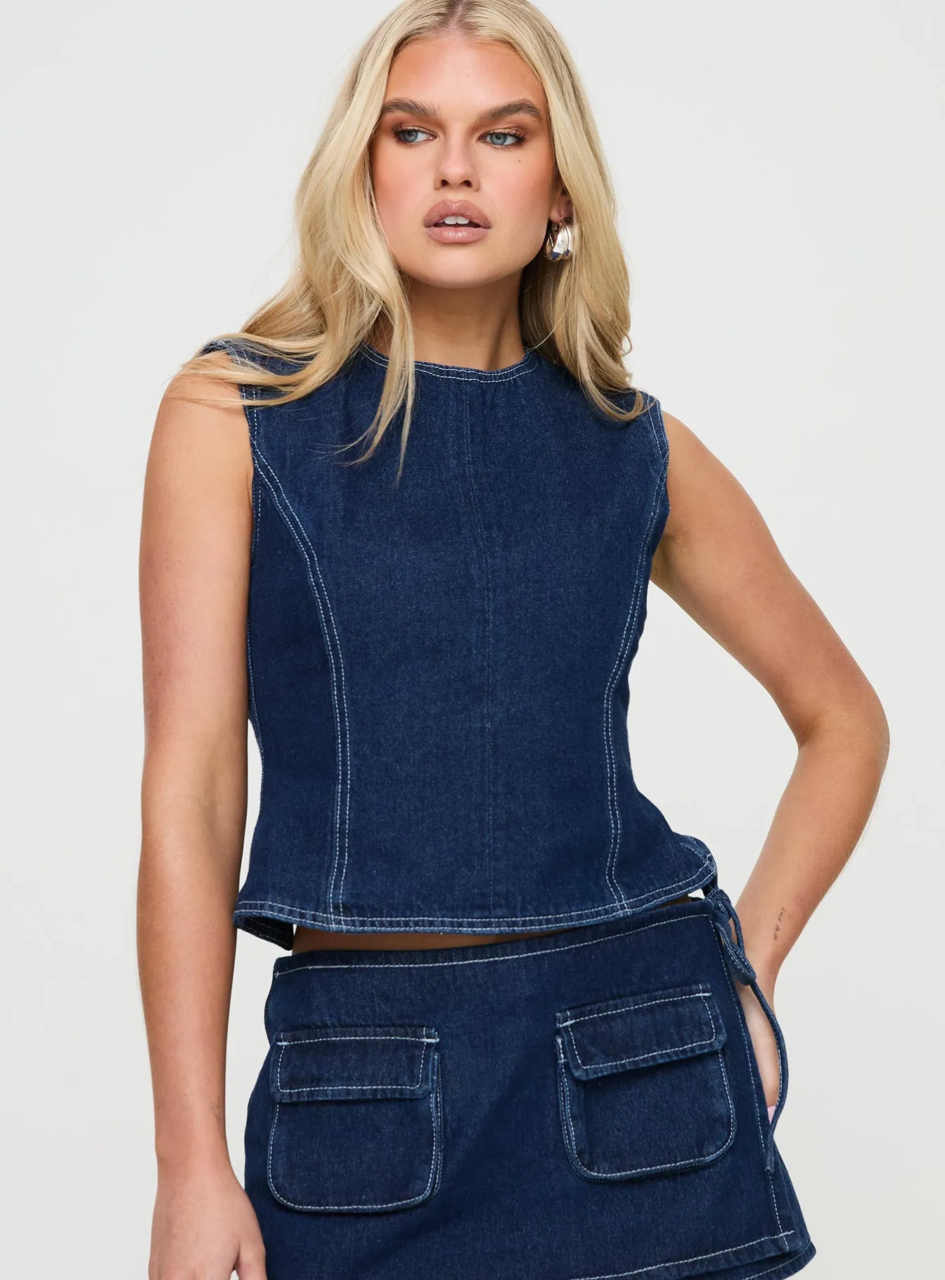 Countryside Top Denim