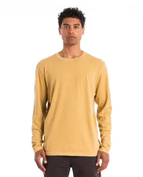 Crewneck Long Sleeve Tee - Tan