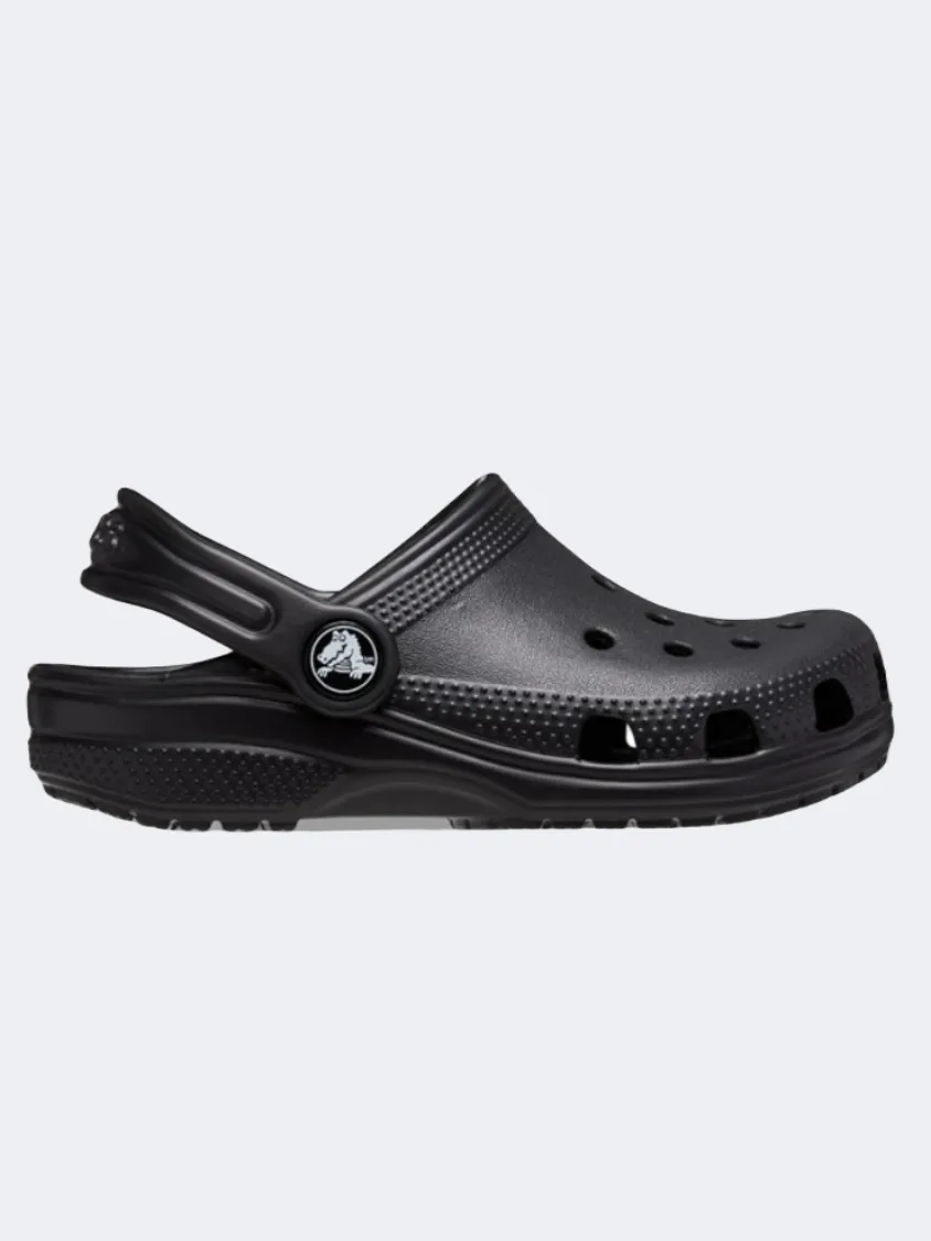Crocs Classic Clog Infant Unisex Lifestyle Slippers Black