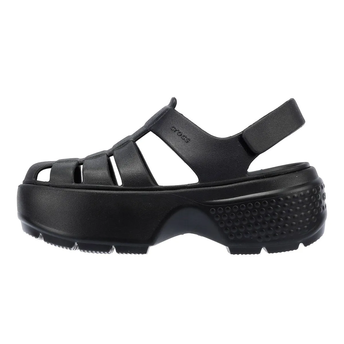 Crocs Stomp Fisherman Women's Black Sandals