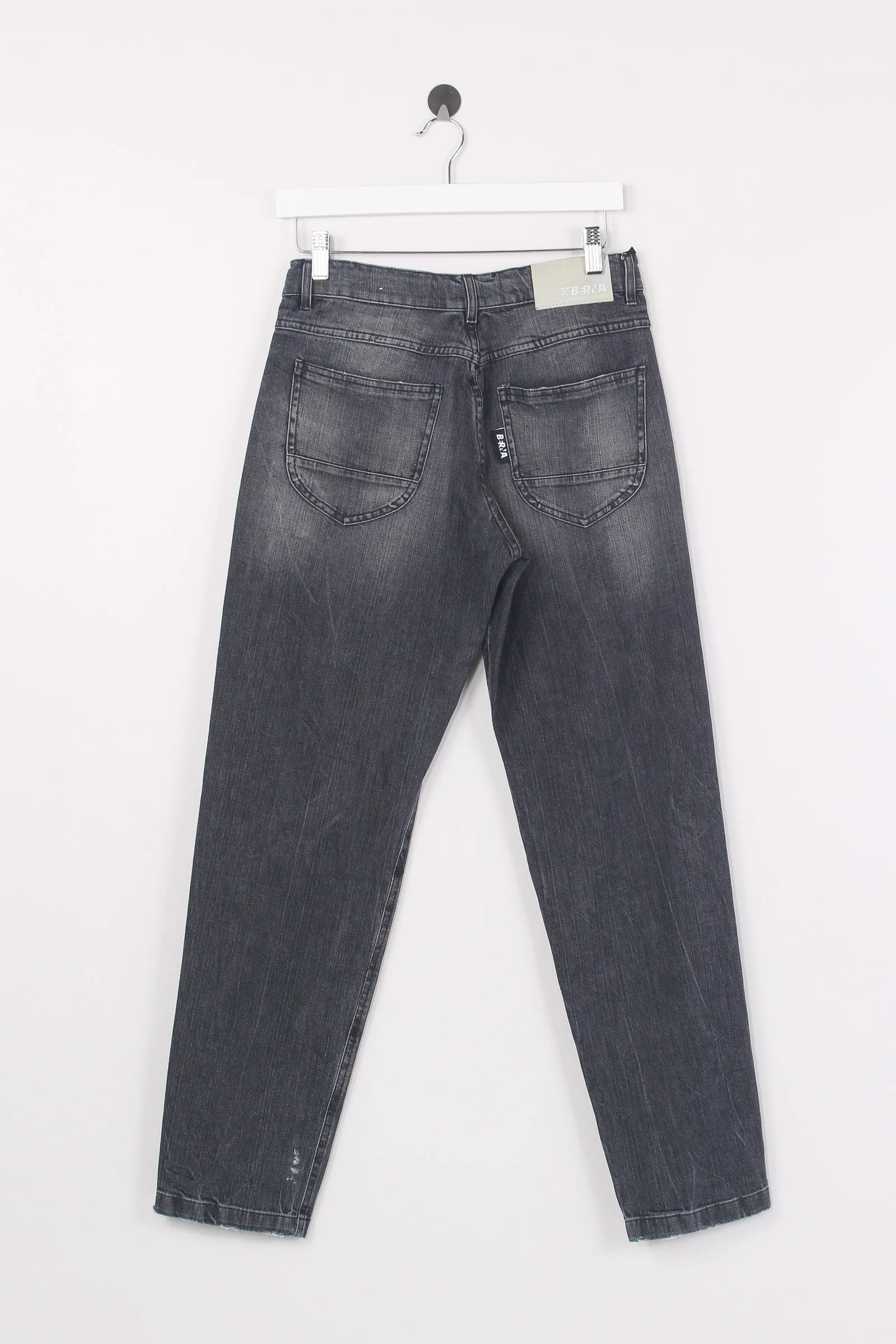 Denim Micro Rotture Nero