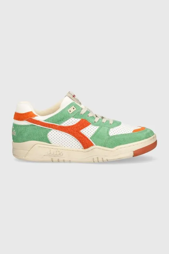 Diadora leather sneakers B.560 Used RR Italia green color 201.180481.30095