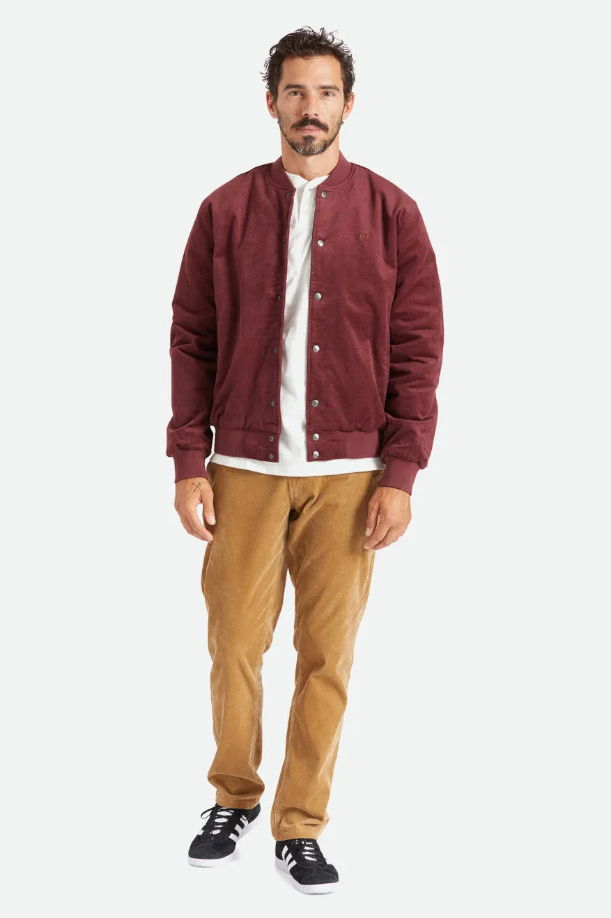 Dillinger Bomber Jacket - Mahogany