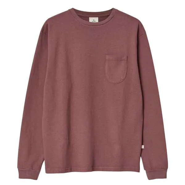 Duarte Long Sleeve Tee - Marsala