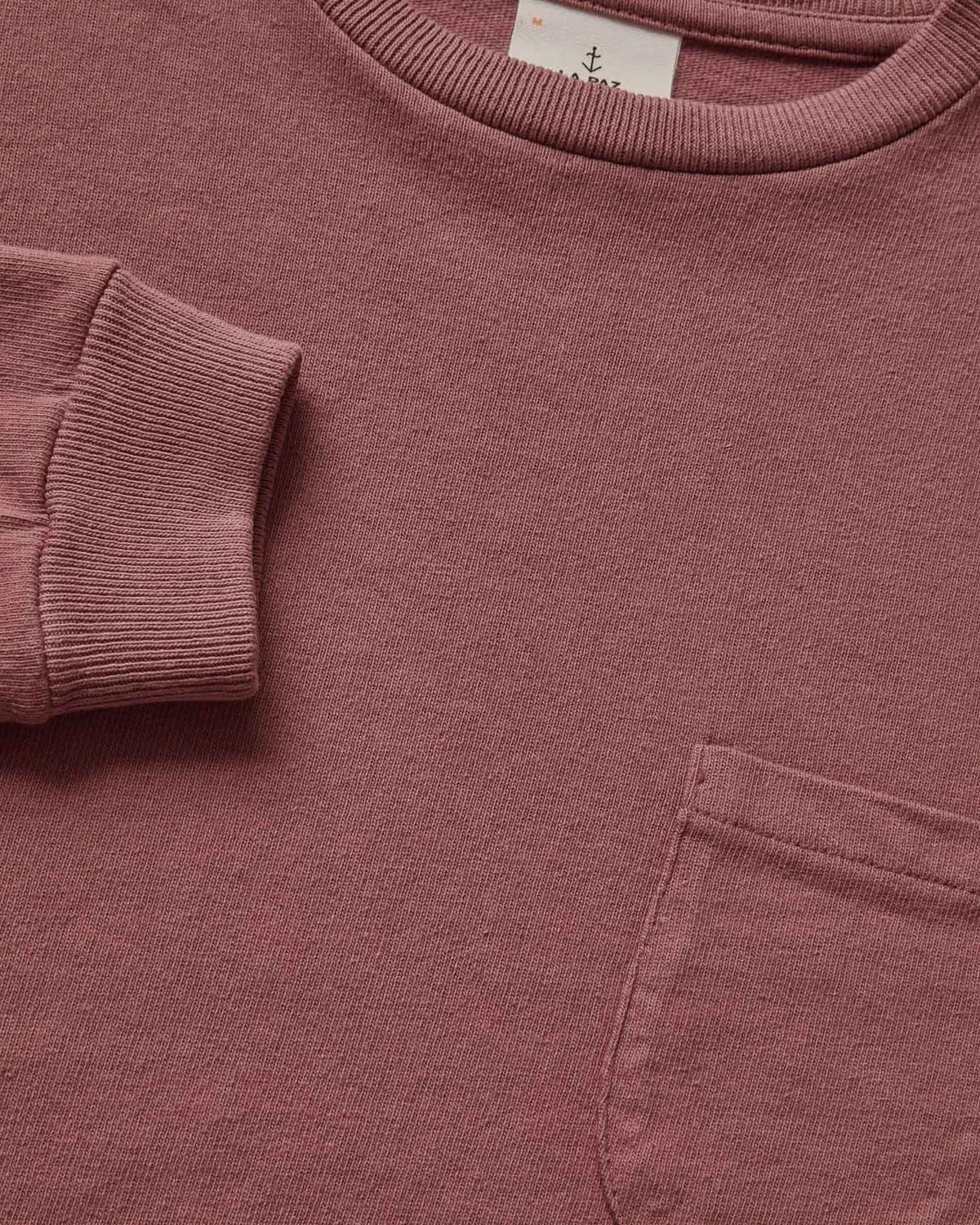 Duarte Long Sleeve Tee - Marsala