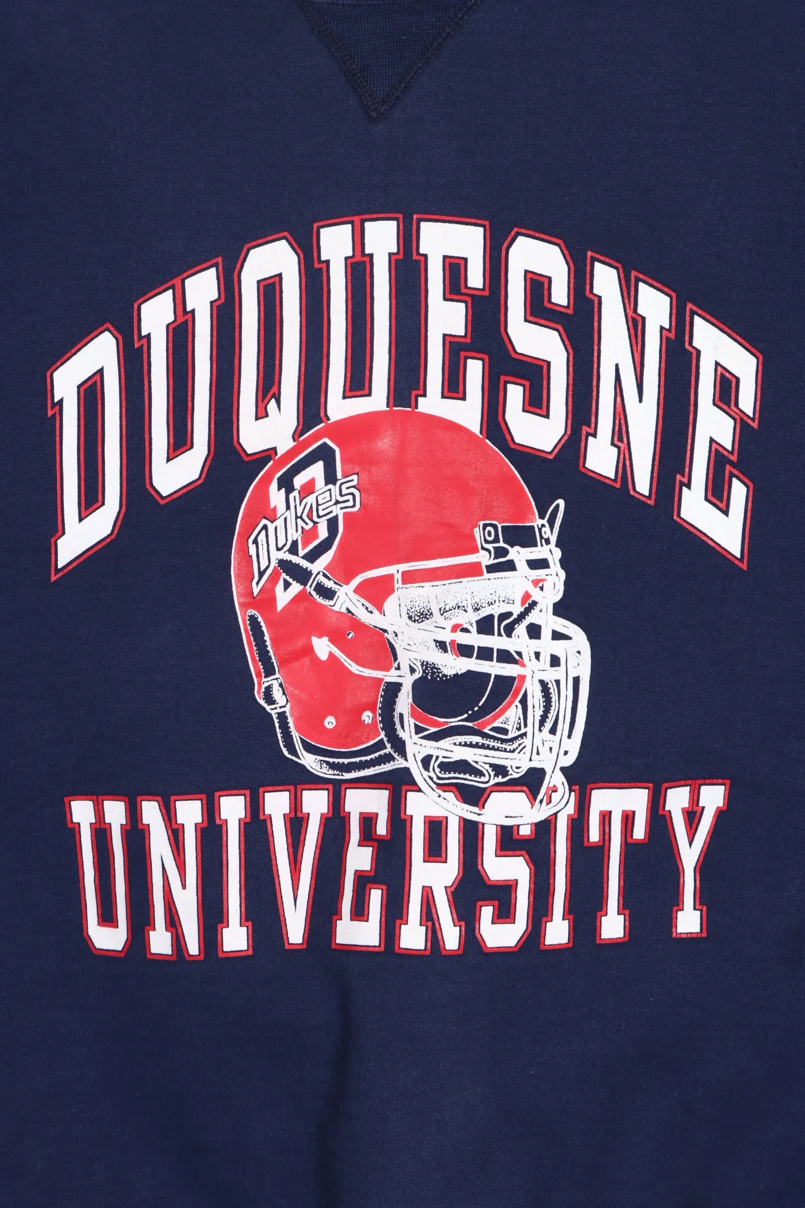 Duquesne University Football RUSSELL ATHLETIC Sweatshirt USA Made (XXL)