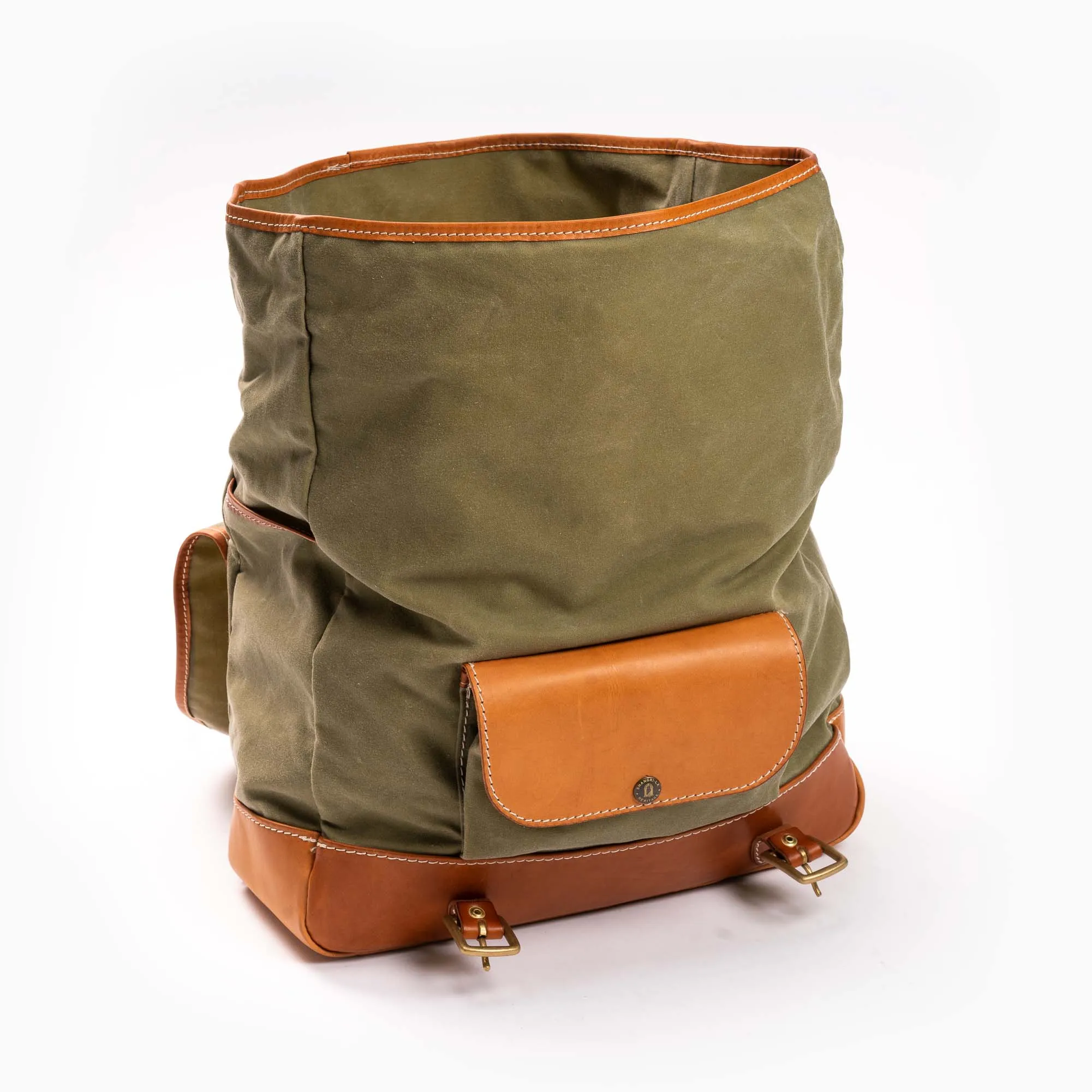 Explorator Army Waxed Canvas Messenger Bag - Shangri-la Heritage