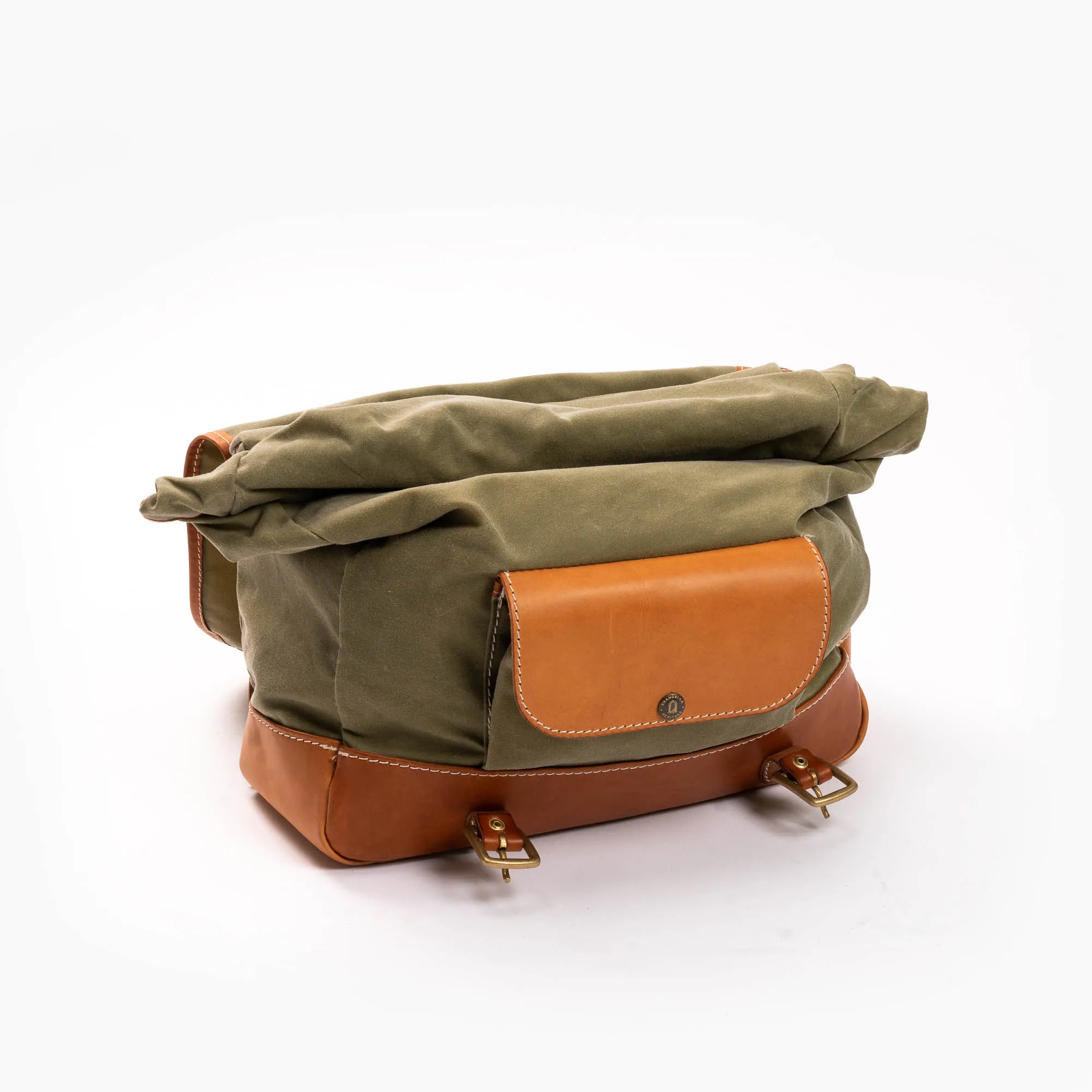 Explorator Army Waxed Canvas Messenger Bag - Shangri-la Heritage