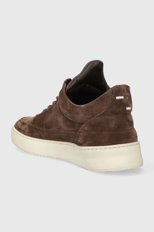 Filling Pieces suede sneakers Low Top Suede brown color 10122791909