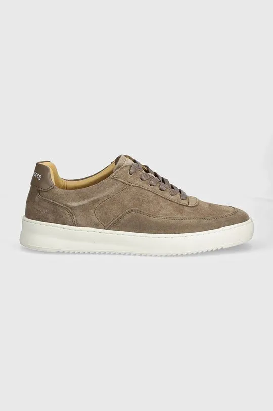 Filling Pieces suede sneakers Mondo Suede beige color 46722793055