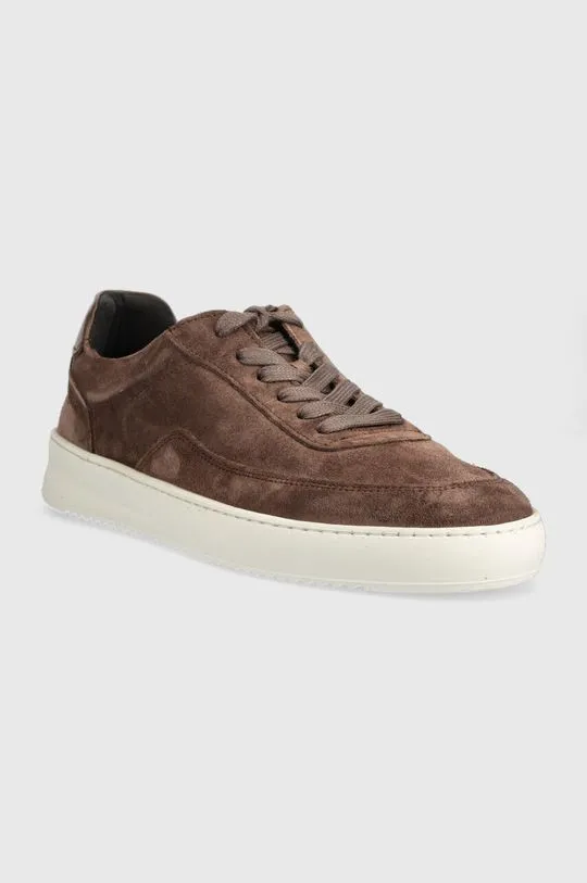 Filling Pieces suede sneakers Mondo Suede brown color 46733733046