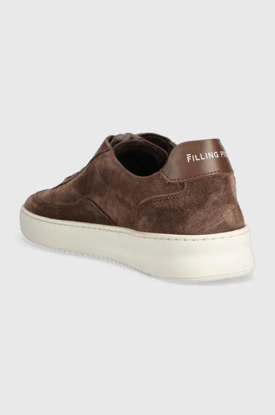 Filling Pieces suede sneakers Mondo Suede brown color 46733733046