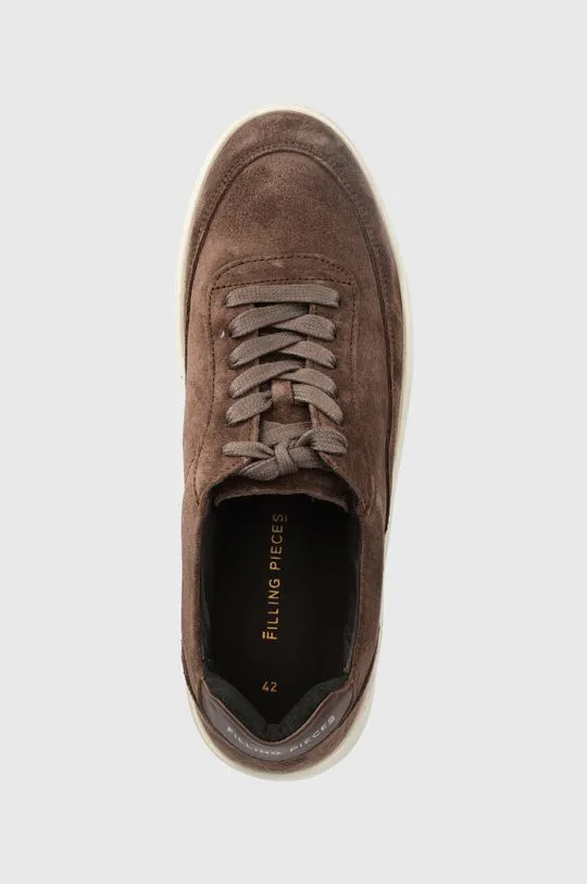 Filling Pieces suede sneakers Mondo Suede brown color 46733733046