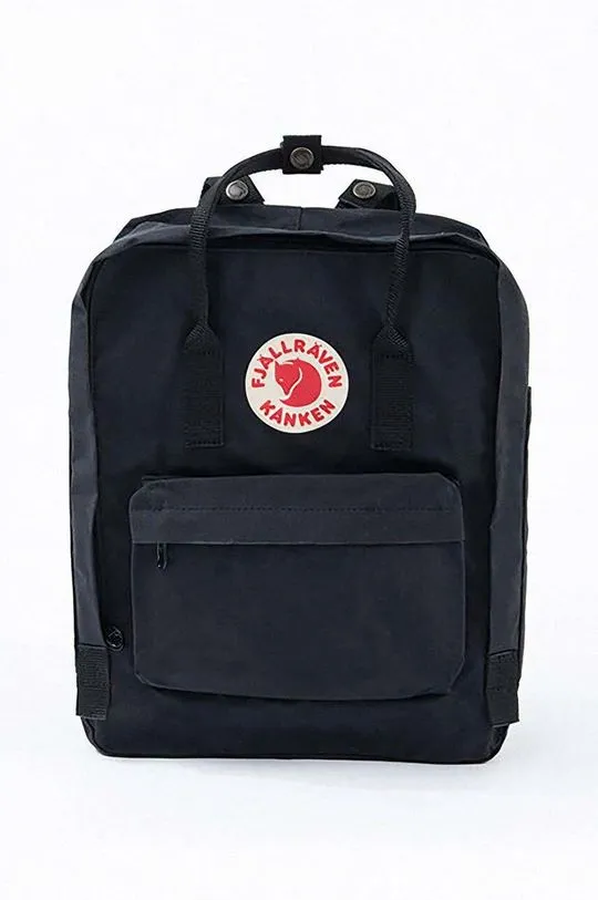 Fjallraven backpack Kanken black color