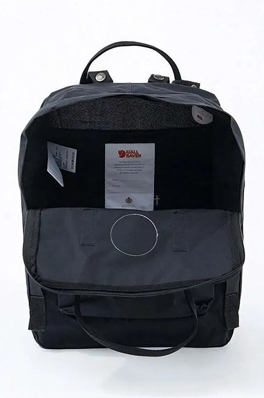 Fjallraven backpack Kanken black color