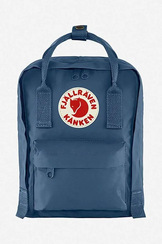 Fjallraven backpack Kanken Mini blue color