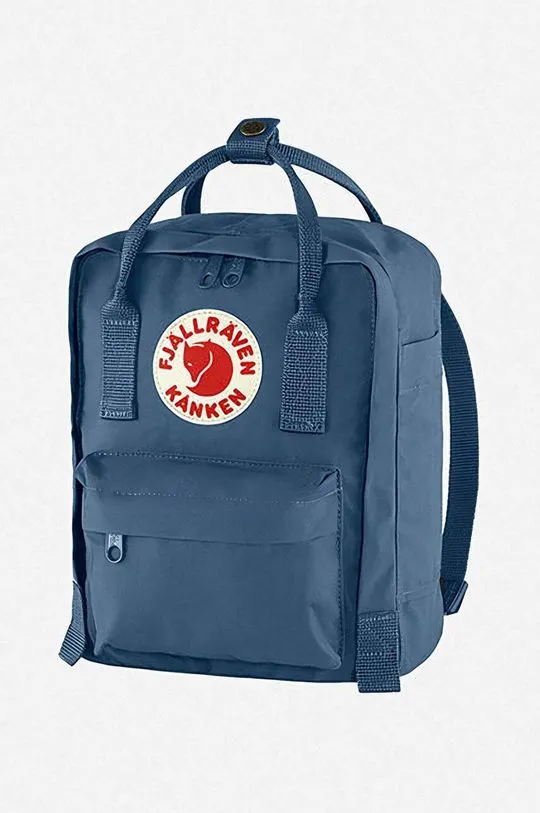 Fjallraven backpack Kanken Mini blue color