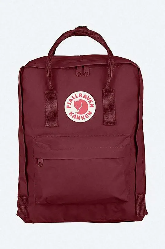 Fjallraven backpack Kanken red color