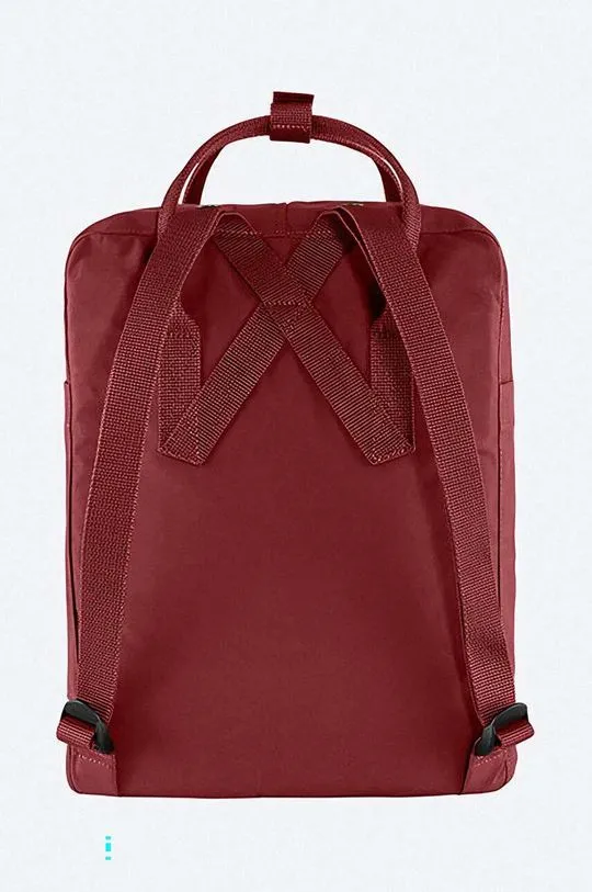 Fjallraven backpack Kanken red color